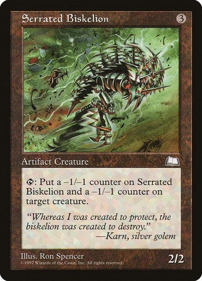 Serrated Biskelion [Weatherlight] | RetroPlay Games