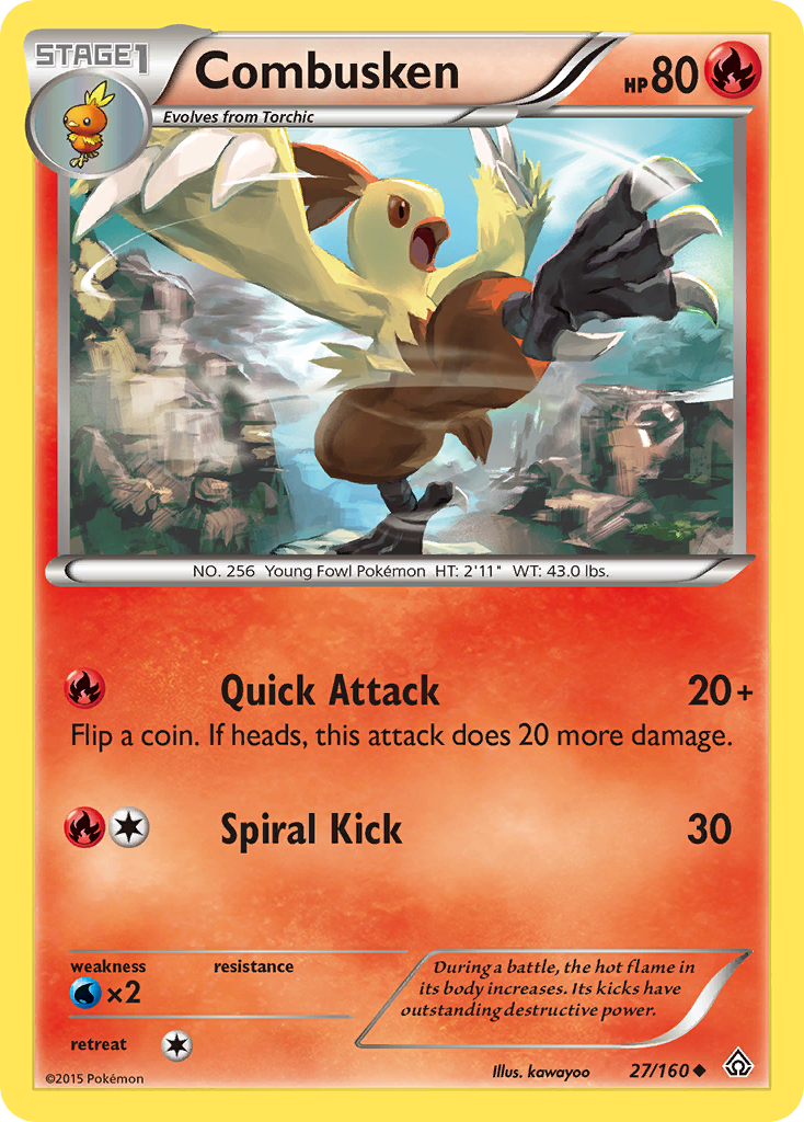 Combusken (27/160) [XY: Primal Clash] | RetroPlay Games