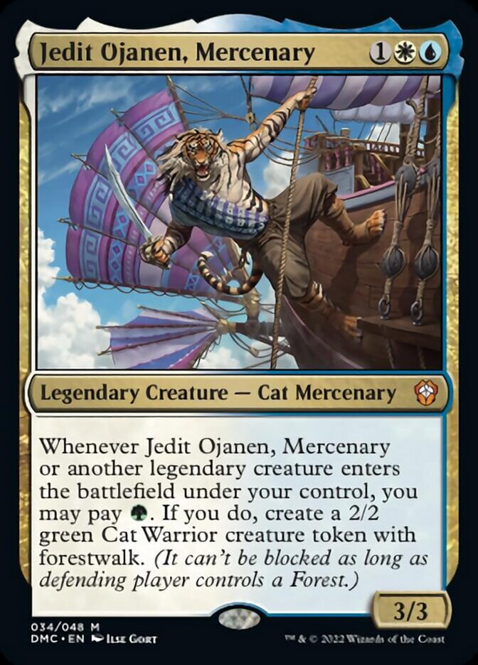 Jedit Ojanen, Mercenary [Dominaria United Commander] | RetroPlay Games