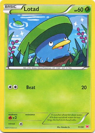 Lotad (11/30) [XY: Trainer Kit 2 - Latias] | RetroPlay Games