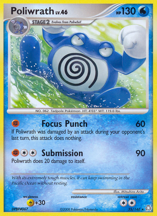 Poliwrath (35/146) [Diamond & Pearl: Legends Awakened] | RetroPlay Games