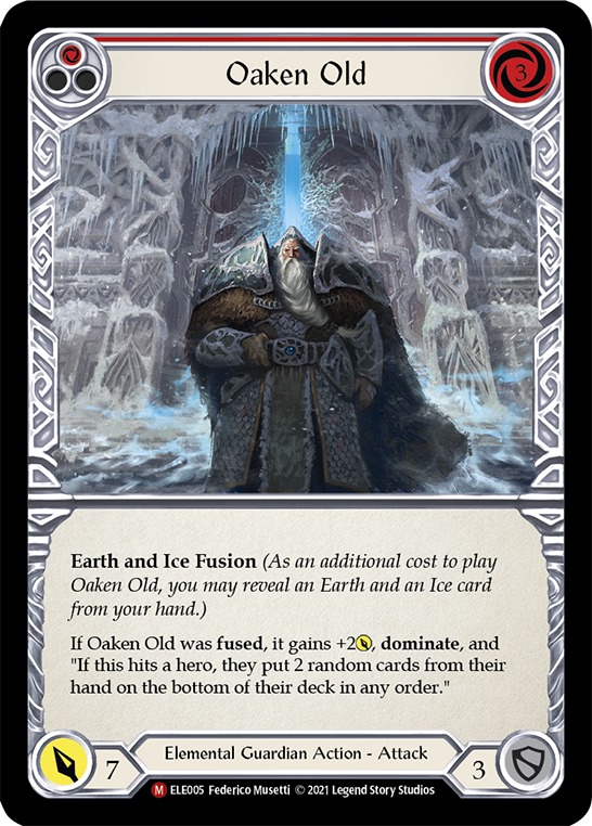 Oaken Old [ELE005] (Tales of Aria)  1st Edition Normal | RetroPlay Games