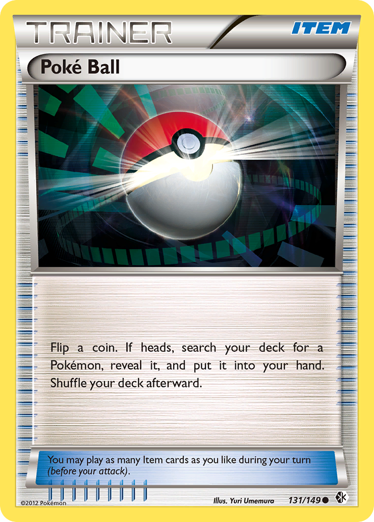 Poke Ball (131/149) [Black & White: Boundaries Crossed] | RetroPlay Games