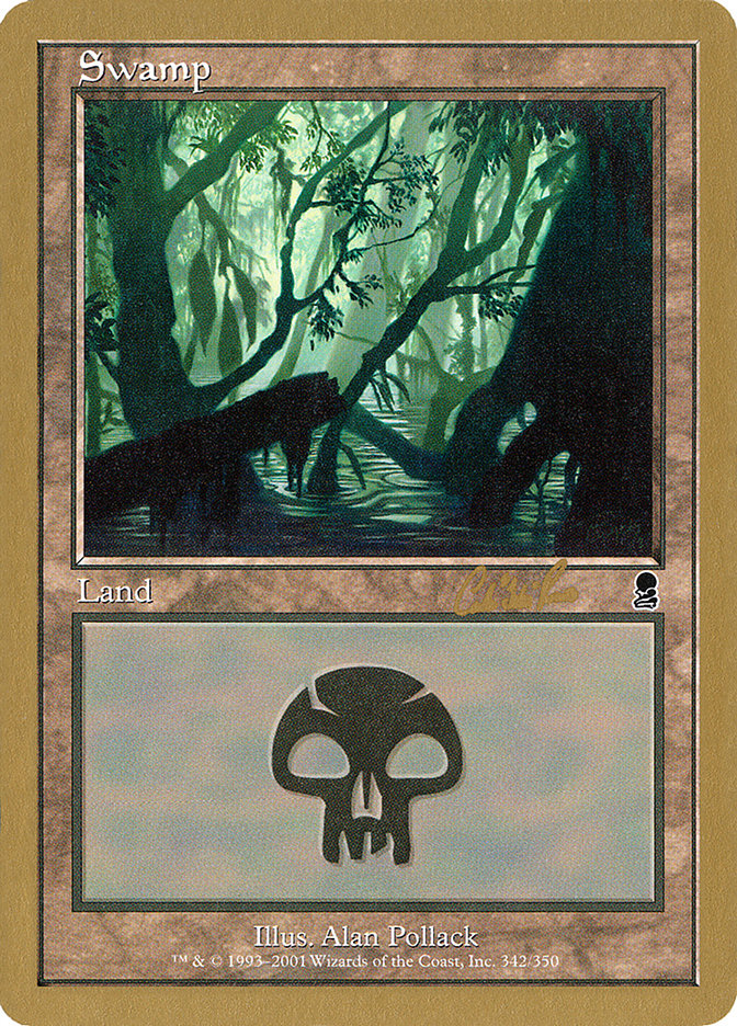 Swamp (cr342) (Carlos Romao) [World Championship Decks 2002] | RetroPlay Games