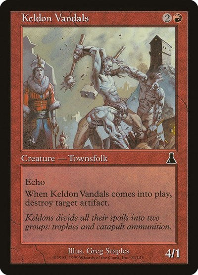 Keldon Vandals [Urza's Destiny] | RetroPlay Games