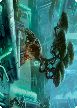 Forest Art Card [Kamigawa: Neon Dynasty Art Series] | RetroPlay Games