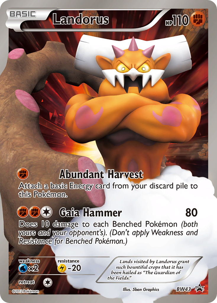 Landorus (BW43) [Black & White: Black Star Promos] | RetroPlay Games