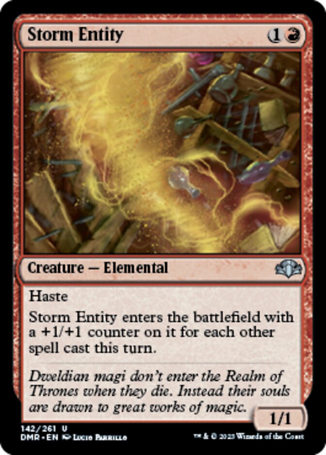 Storm Entity [Dominaria Remastered] | RetroPlay Games