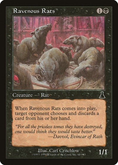 Ravenous Rats [Urza's Destiny] | RetroPlay Games