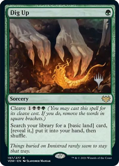 Dig Up (Promo Pack) [Innistrad: Crimson Vow Promos] | RetroPlay Games