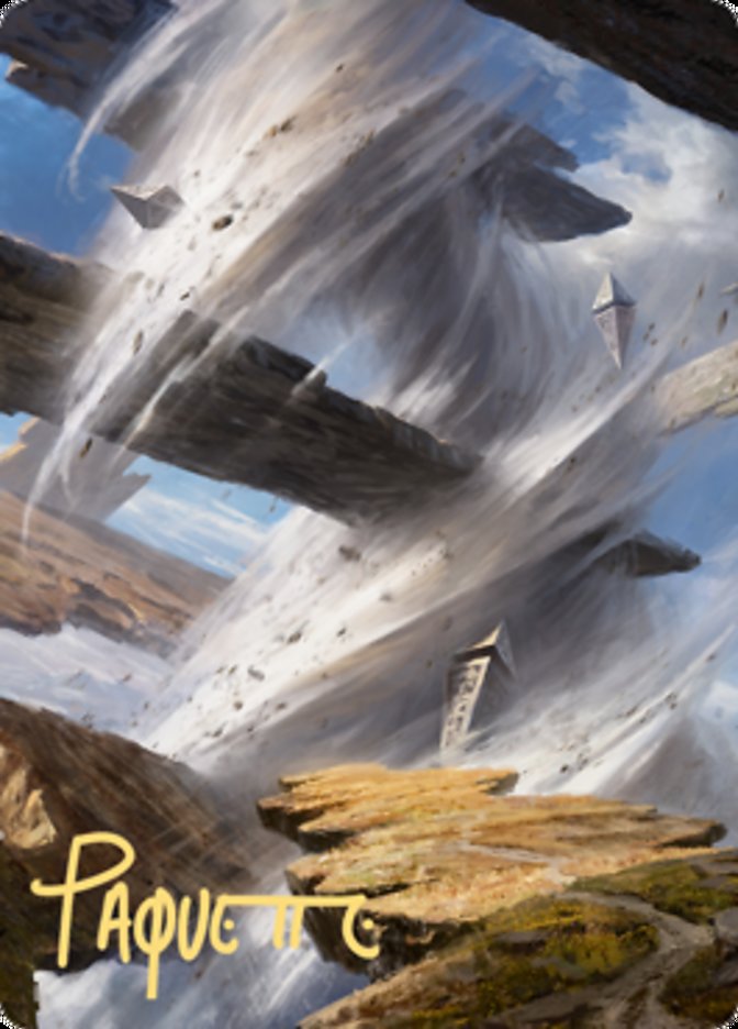 Plains 2 Art Card (Gold-Stamped Signature) [Zendikar Rising Art Series] | RetroPlay Games