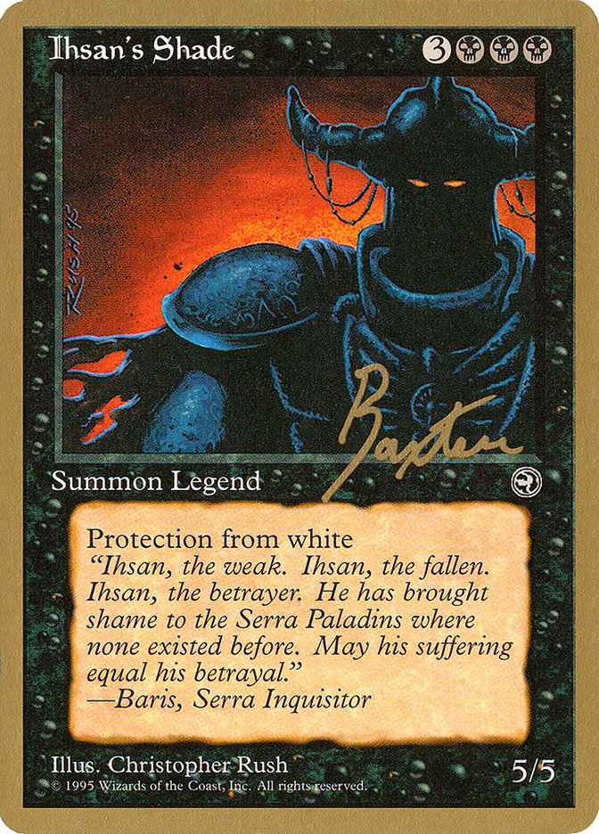 Ihsan's Shade (George Baxter) [Pro Tour Collector Set] | RetroPlay Games