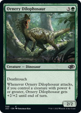 Ornery Dilophosaur [Jumpstart 2022] | RetroPlay Games
