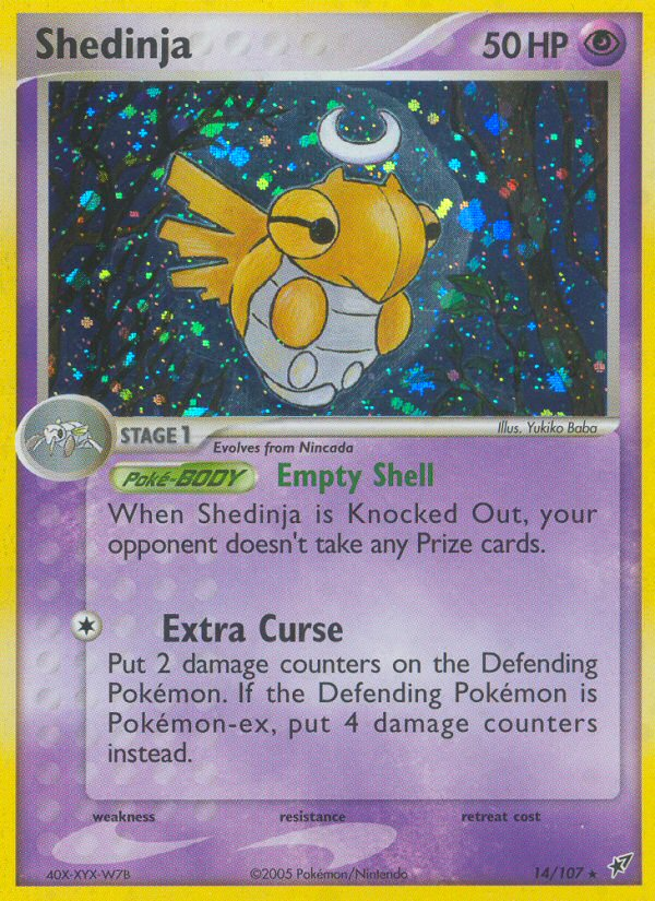Shedinja (14/107) [EX: Deoxys] | RetroPlay Games
