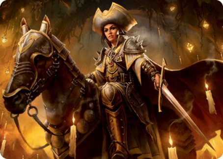 Seasoned Cathar Art Card [Innistrad: Midnight Hunt Art Series] | RetroPlay Games