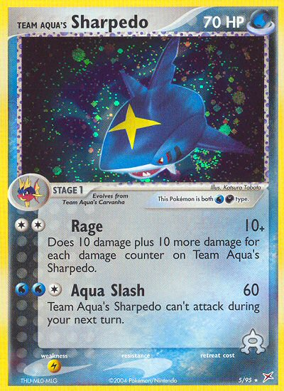Team Aqua's Sharpedo (5/95) [EX: Team Magma vs Team Aqua] | RetroPlay Games
