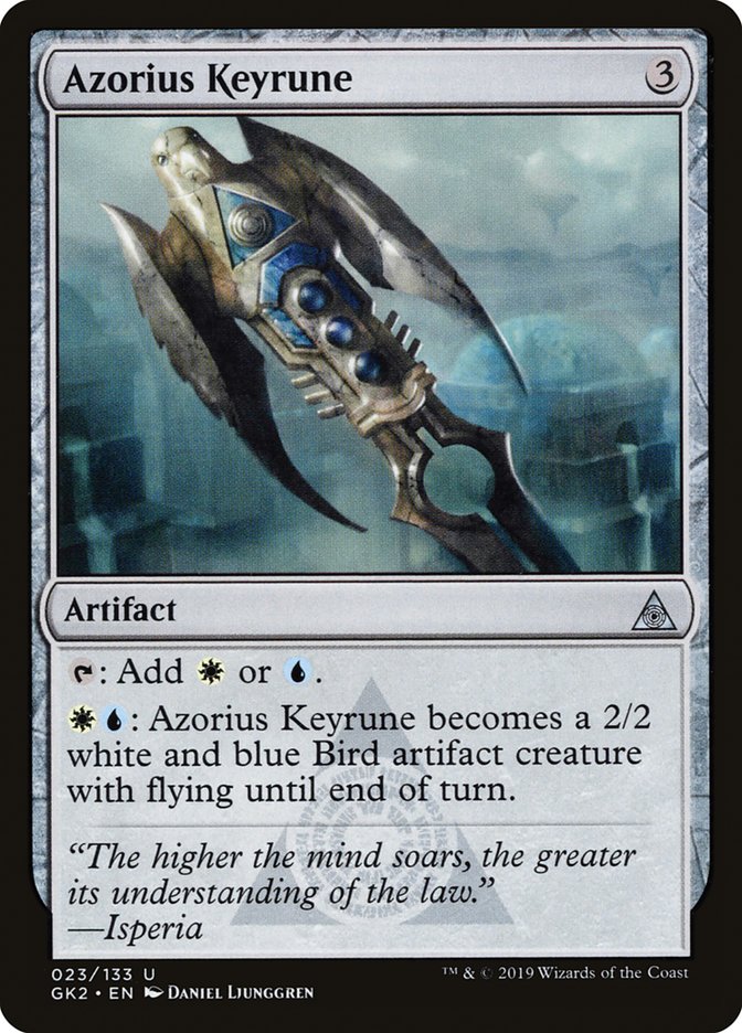 Azorius Keyrune [Ravnica Allegiance Guild Kit] | RetroPlay Games