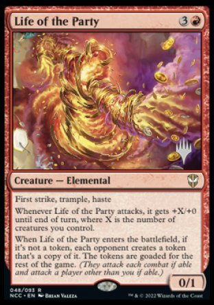 Life of the Party (Promo Pack) [Streets of New Capenna Commander Promos] | RetroPlay Games