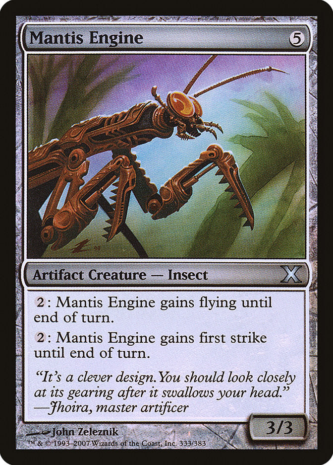 Mantis Engine (Premium Foil) [Tenth Edition] | RetroPlay Games