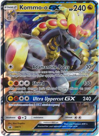 Kommo-o GX (SM71) (Jumbo Card) [Sun & Moon: Black Star Promos] | RetroPlay Games