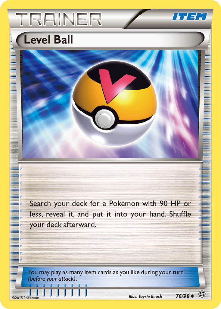 Level Ball (76/98) [XY: Ancient Origins] | RetroPlay Games