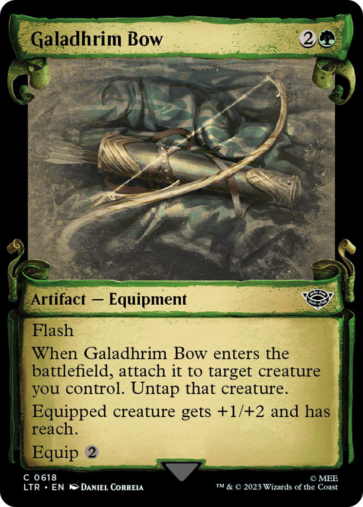 Galadhrim Bow [The Lord of the Rings: Tales of Middle-Earth Showcase Scrolls] | RetroPlay Games