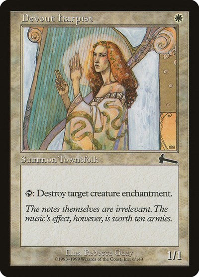 Devout Harpist [Urza's Legacy] | RetroPlay Games