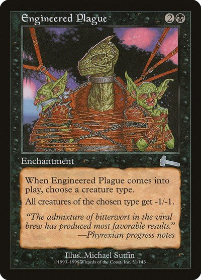 Engineered Plague [Urza's Legacy] | RetroPlay Games