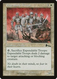 Expendable Troops [Urza's Legacy] | RetroPlay Games