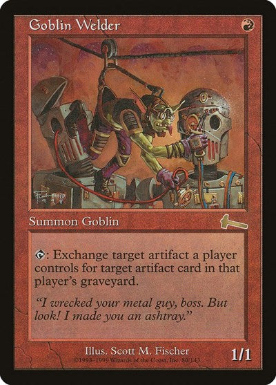 Goblin Welder [Urza's Legacy] | RetroPlay Games