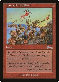 Last-Ditch Effort [Urza's Legacy] | RetroPlay Games