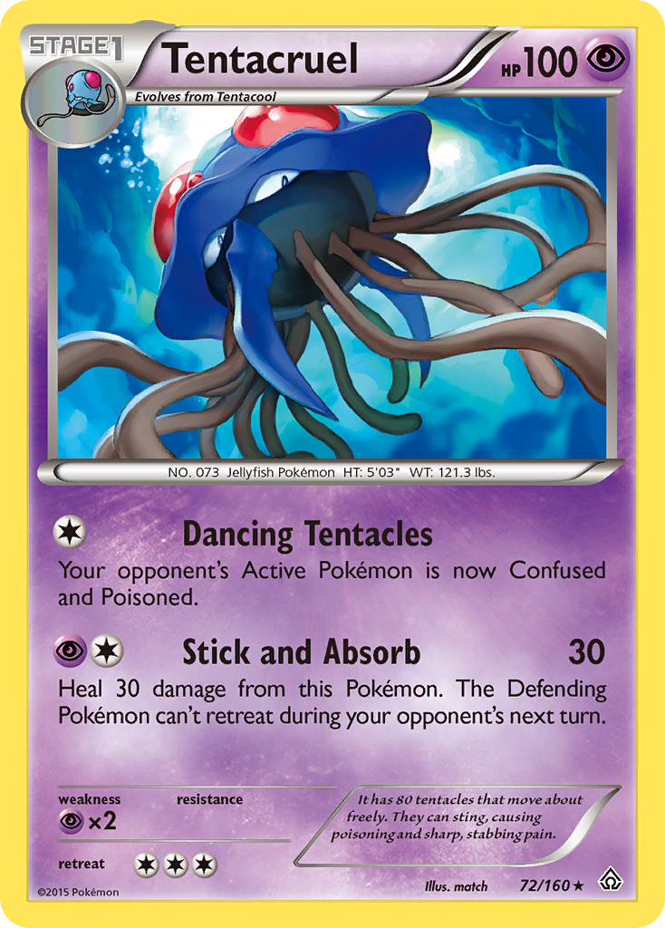 Tentacruel (72/160) [XY: Primal Clash] | RetroPlay Games