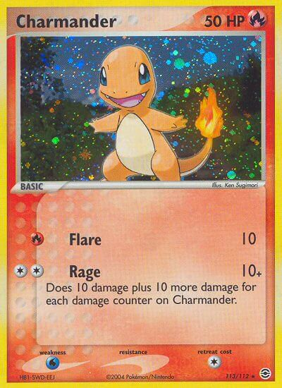 Charmander (113/112) [EX: FireRed & LeafGreen] | RetroPlay Games