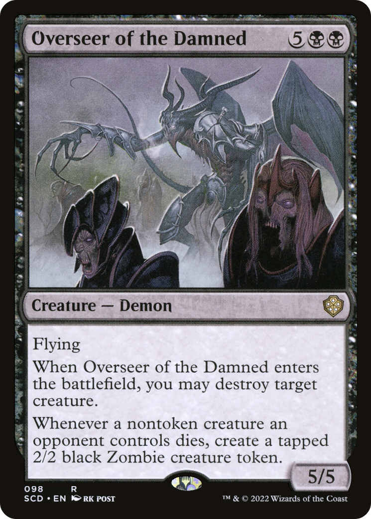 Overseer of the Damned [Starter Commander Decks] | RetroPlay Games