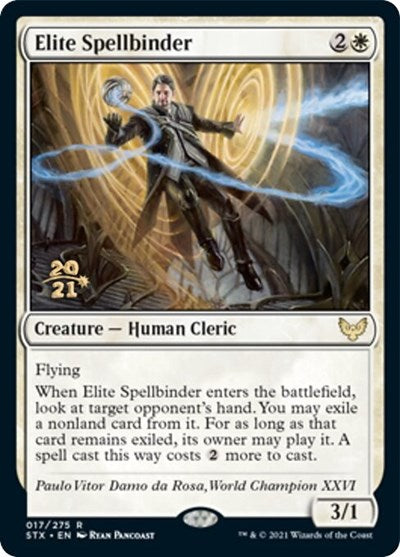 Elite Spellbinder [Strixhaven: School of Mages Prerelease Promos] | RetroPlay Games