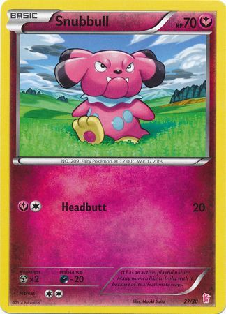 Snubbull (27/30) [XY: Trainer Kit - Sylveon] | RetroPlay Games