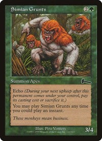 Simian Grunts [Urza's Legacy] | RetroPlay Games