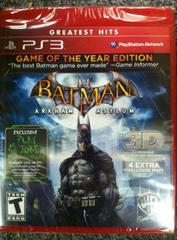Batman: Arkham Asylum [Game of the Year Greatest Hits] - Playstation 3 | RetroPlay Games