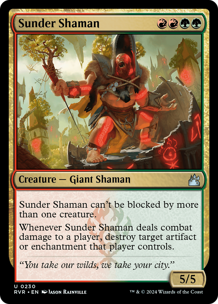 Sunder Shaman [Ravnica Remastered] | RetroPlay Games