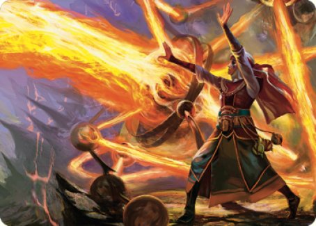 Ghitu Amplifier Art Card [Dominaria United Art Series] | RetroPlay Games