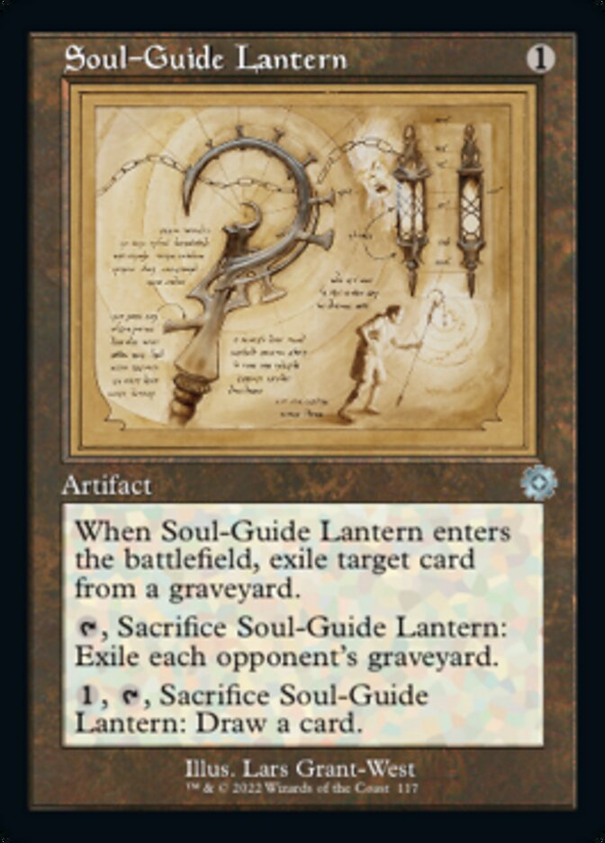 Soul-Guide Lantern (Retro Schematic) [The Brothers' War Retro Artifacts] | RetroPlay Games