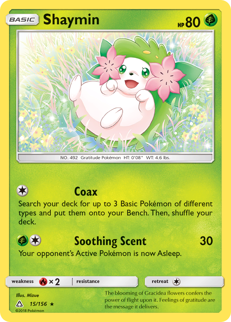 Shaymin (15/156) [Sun & Moon: Ultra Prism] | RetroPlay Games