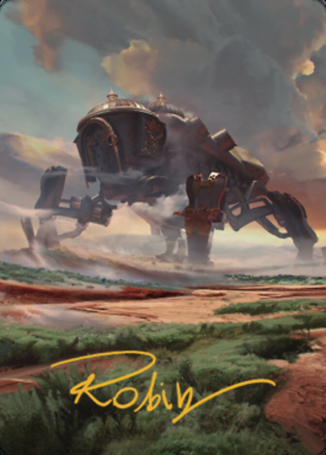 Plains (2) Art Card (Gold-Stamped Signature) [The Brothers' War Art Series] | RetroPlay Games