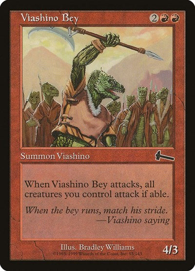 Viashino Bey [Urza's Legacy] | RetroPlay Games