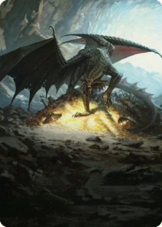 Ancient Copper Dragon Art Card (04) [Commander Legends: Battle for Baldur's Gate Art Series] | RetroPlay Games