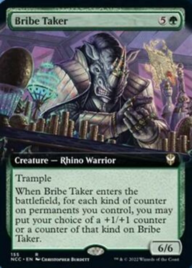 Bribe Taker (Extended Art) [Streets of New Capenna Commander] | RetroPlay Games