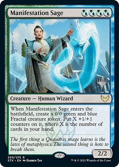 Manifestation Sage (Promo Pack) [Strixhaven: School of Mages Promos] | RetroPlay Games