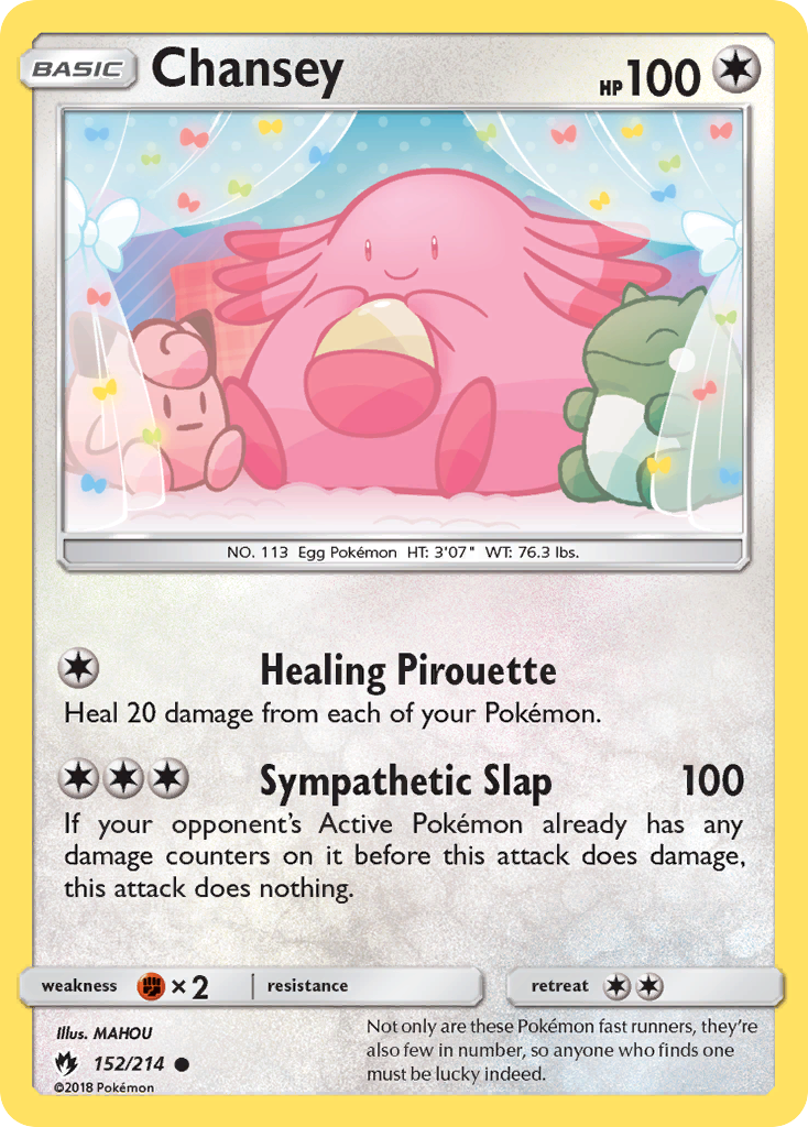 Chansey (152/214) [Sun & Moon: Lost Thunder] | RetroPlay Games