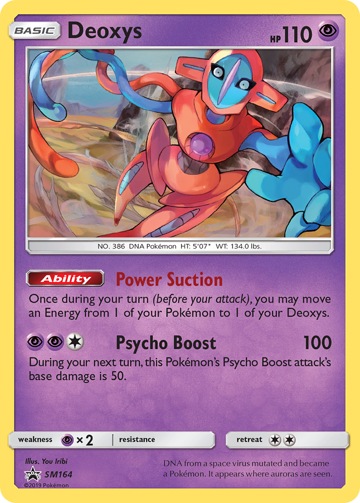 Deoxys (SM164) [Sun & Moon: Black Star Promos] | RetroPlay Games