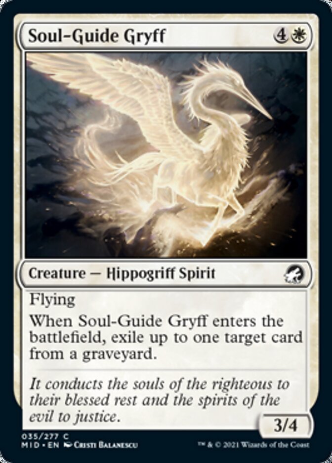 Soul-Guide Gryff [Innistrad: Midnight Hunt] | RetroPlay Games